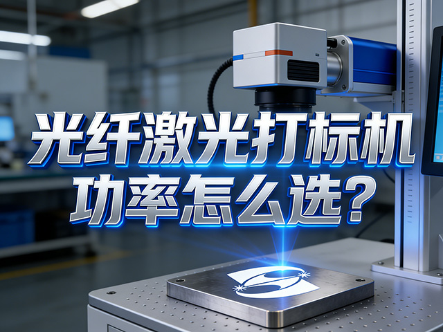 光纤激光打标机功率怎么选？一文看懂选型逻辑