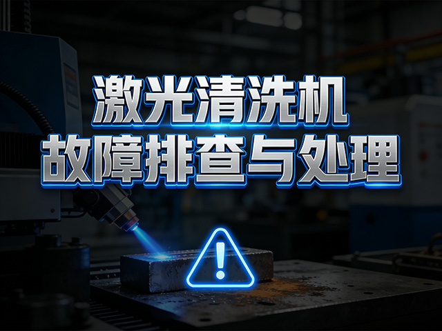 激光清洗机常见故障及处理方法